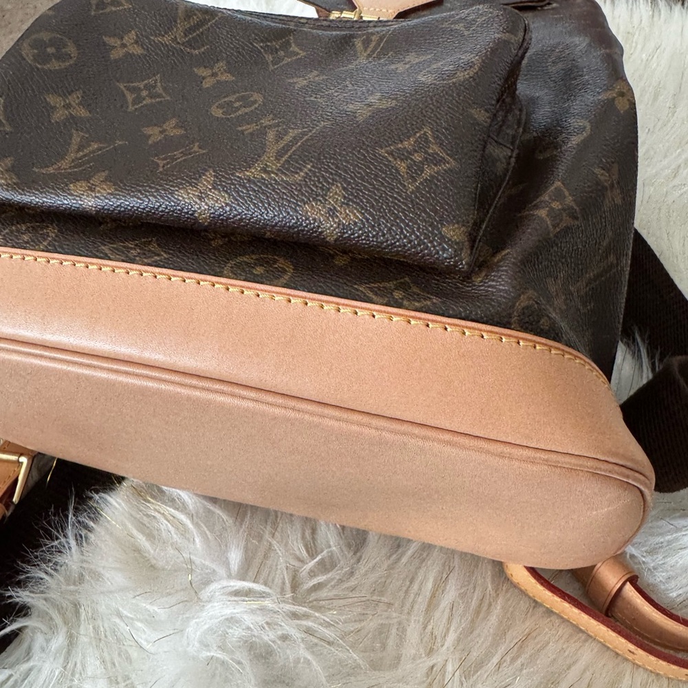 Louis Vuitton Brown Monogram Montsouris Backpack GM MINT condition! - Picture 4 of 16